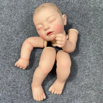 19Inch Deja Pictat Papusa Reborn Kit Jamie Dormit Baby Doll Piese cu o Cârpă Body3D Pictura cu Multe Detalii Vene