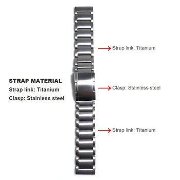 22mm Titan + Metal Oțel Incuietoare Curea Pentru Huami Amazfit GTR 2 2e/GTR 47MM/Stratos 3 Ceas Trupa brățară Brățară Watchband