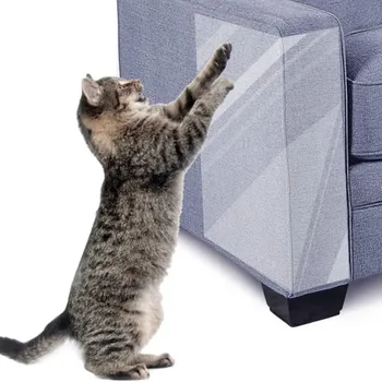 3/5pcs Cat Scratcher Post de Descurajare Dublu Anti-zero Banda Cat Canapea Mobilier Protector zgarieturii de Pisica Paznici Canapea Protecție
