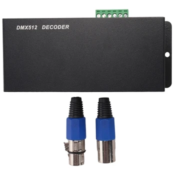 3CH DC12-24V RGBW DMX 512 Decodor Controler cu LED-uri RGB LED DMX512 Decodor, DMX512-3CH