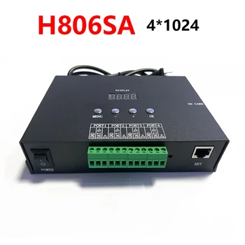 4096 Pixeli Artnet Controller H806SA 4 Porturi DMX A SPI DMX512 WS2811/2812 UCS1903 TM1914 CONDUS Lumina Benzi cu Suport pentru Card SD