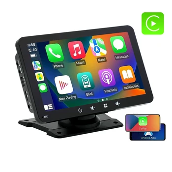 7In Ecran Tactil Masina MP5 Player Portabil de Navigație Auto Cu USB AUX Radio Bluetooth Conectat Mirror Link CarPlay, Android Auto