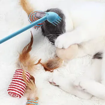 Animal de casă Vărsare de Jucării Interesante Pisica de Auto-curatare Perie pentru animale de Companie Îngrijire Produs