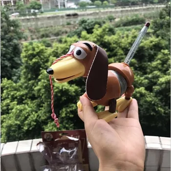 Anime Disney Figura Toy Story Slinky Dog Model de Papusi Figurine Amuzante 75-A Aniversare Ediție de Acțiune Figura Copii Drăguț Jucării G