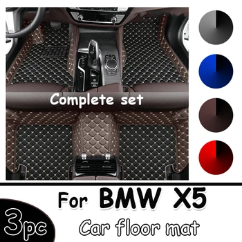 Auto covorase pentru BMW X5（CINCI LOCURI）E70 2008 2009 2010 2011 2012 2013 auto Personalizate picior Tampoane de automobile covor de acoperire