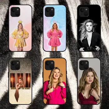 Cantareata Kelly Clarkson Telefon Caz Pentru iPhone 11 12 Mini 13 14 Pro XS Max X 8 7 6s Plus SE XR Shell