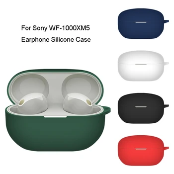 Cască de Protecție Caz Potrivit Pentru Sony WF-1000XM5 Capac de Silicon rezistent la Șocuri Lavabil Locuințe Anti Praf Maneca Cadru