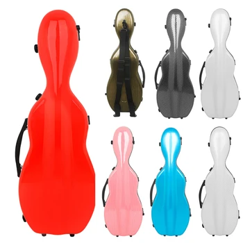 Cutie Full Size Ușor Portabil Vioara Caz Fibra De Carbon Profesionale Vioară Piese De Instrumente Muzicale Accesorii