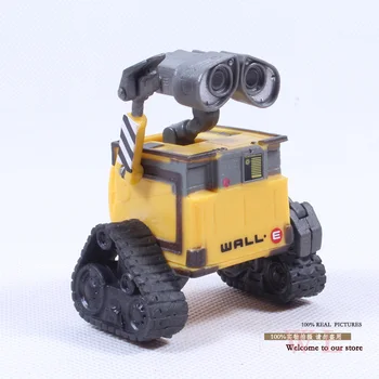 De vânzare cu amănuntul 1buc Wall-E Robot Wall E PVC figurina Jucarie Papusa Stil Nou 6cm
