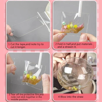 DIY Bubble Bagheta Nano Caseta Set Distractiv și Relaxant Balon Ambarcațiuni Nano Caseta pentru Copil
