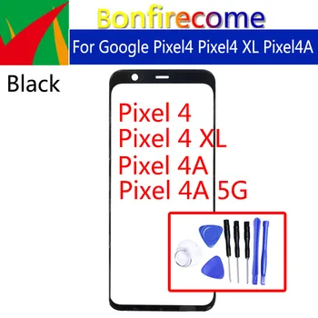 Ecran exterior Pentru Google Pixel4 XL Touch Screen Geam Frontal Panoul LCD Lentile Pentru Pixel 4A 5G de Sticlă din Față