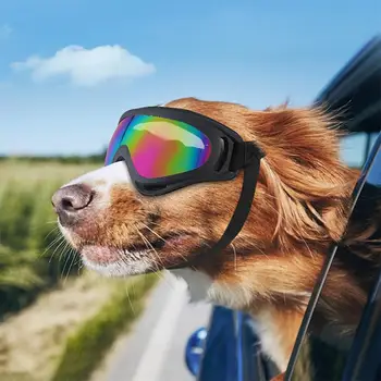 Impermeabil Câine Câine Ochelari Ochelari Elegant Câine ochelari de Soare pentru Mici și Mijlocii Rasa Protectie Uv Windproof Anti-ceață Ochelari