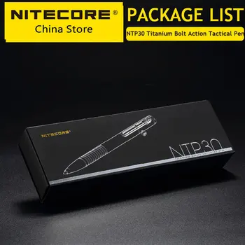 INCARCATOR NTP30 Aliaj de Titan Tactical Pen Auto-Apărare Personal EDC Supraviețuire Scris Urgență Întrerupător de Sticlă Multifuncțională