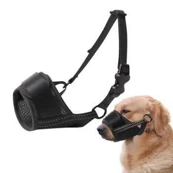 Mare Câine Bot Bretele Reglabile Respirabil Moale Bot De Câine Musca de Prevenire Anti-Haos Mare Companie Anti-barking Bot