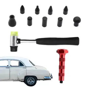 Masina Dent De Reparare Ciocan Kit Auto Dent Removal Kit Cu 9 Înlocuirea Trântă Pen Paintless Dent Repair Tool Mașină De Reparare A Prejudiciului