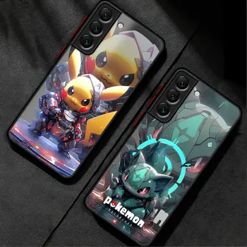 Mecanice Pokemon Caz pentru Samsung Galaxy S22 5G S20 FE S10 Lite S23 Ultra S10 S21 Plus S9 S23 Plus Greu PC-ul rezistent la Șocuri Acoperi