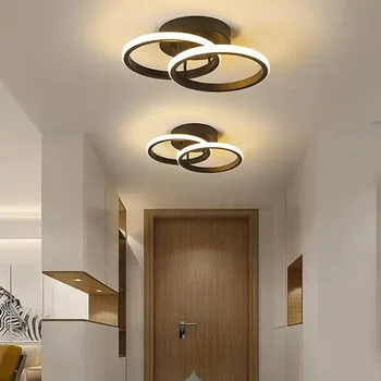 Minimalism Suprafață Montat Lampă De Tavan Baie Modernă Și Balcon Coridor, Culoar, Bucătărie Decorative De Lumină