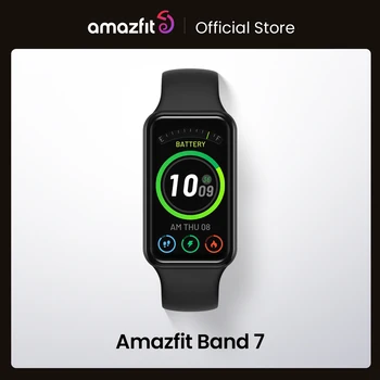 Noua Versiune Globală Amazfit Band 7 Smart Bratara Mare HD AMOLED de 120 de Sport Moduri de Puternic Zepp OS