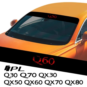 Parbriz auto Autocolant Grafica Roata Imprint Decal Auto de Vinil Capac Pentru Infiniti Q50 Q60 IPL QX60 QX70 QX50 QX30 Q30 QX80 Q70