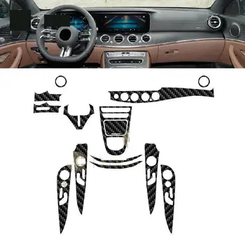 Pentru Mercedes Benz Class W213 2021-2023 Auto de interior din fibra de carbon Film 5D animale de COMPANIE consola centrala Anti scratch rezista film Dotari