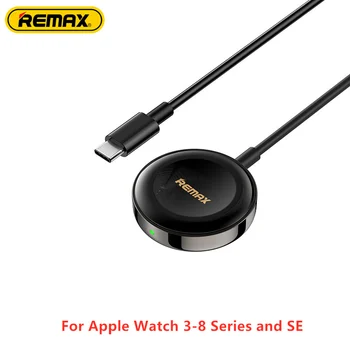 Remax 2W Magnetic Rapid Încărcător Wireless Pentru Apple Watch 3-8 Serie și SE