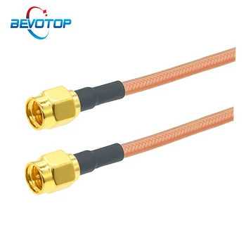 RG142 Cablu RF SMA tată să-SMA Male Plug Adaptor WIFI Router Antena Prelungire Coaxial Jumper Coadă Cablu Coaxial RF de 10CM-300CM