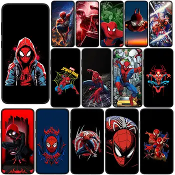 S-Spiderman M-Minuni S-Păianjeni Om Acoperire Moale pentru Xiaomi Redmi Nota 10 12 Pro Max 10A 10C 12C 10X 10 8T CCasing Caz de Telefon
