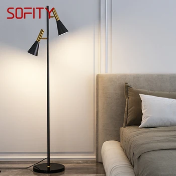 SOFITY Nordic Lampa de Podea Modern Family sufragerie Dormitor Unghi Aadjustment CONDUS Creativitate în Picioare Lightight