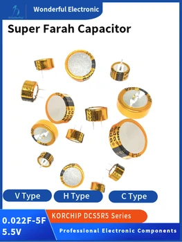 Super Farah Condensator Condensator Super-Vehicul care se deplasează de Date Strat Dublu Condensator Recorder 5.5 V 0.47 F DCS5R5474HF tip H