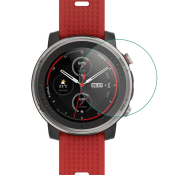 Temperat Pahar Ecran Protector Protective Film Paza Pentru Xiaomi Huami AMAZFIT Stratos 3 Smartwatch GPS Sport Ceas Inteligent
