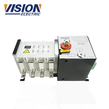 VIZIUNEA Calitate Asigurat Generator ATS Controller Dual-power Transfer Automat Comutator 100a 125A Pentru Motor Generator